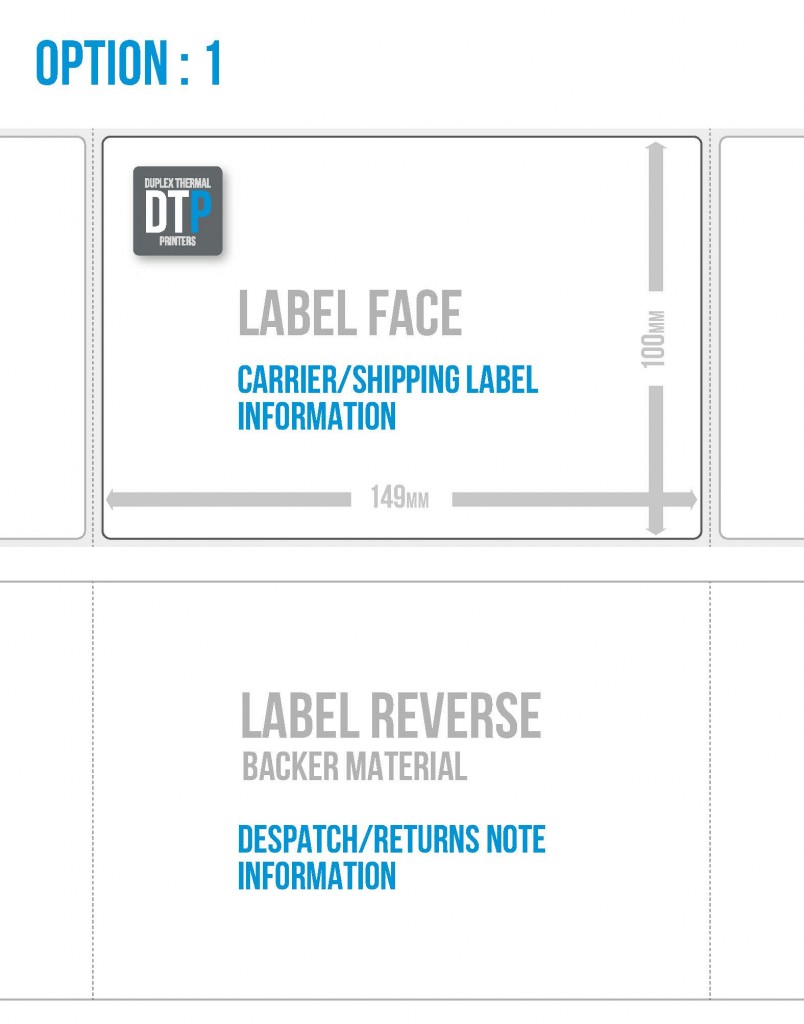 DTP Labels Option 1